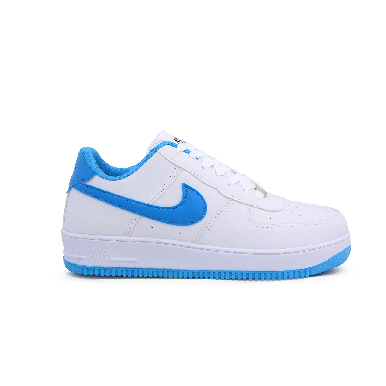 Nike Air Force Af1 Retro Branco Celeste Loja Skcalçados